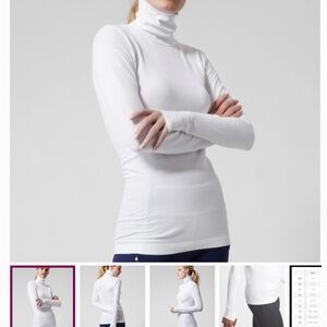 Athleta flurry Blizzard Rib Turtleneck.